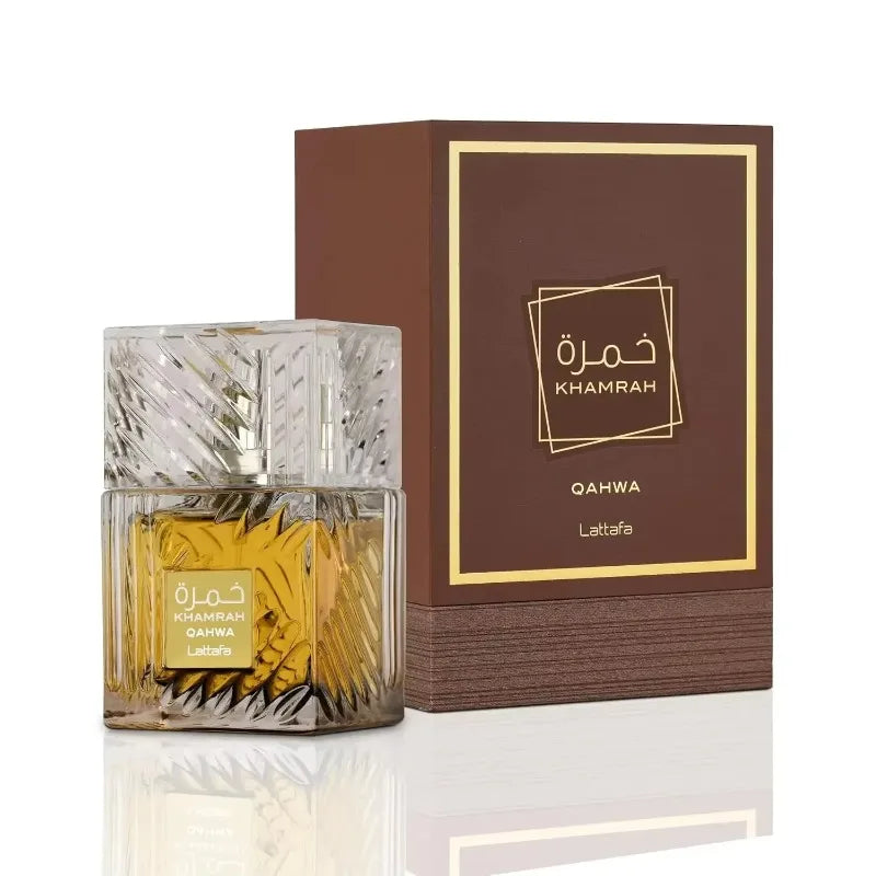 100Ml Original Khamrah Men Fragrance Attract opposite Sex Lasting Wood Fragrance High Quality Arabic Perfume Sex Luxurious Aura